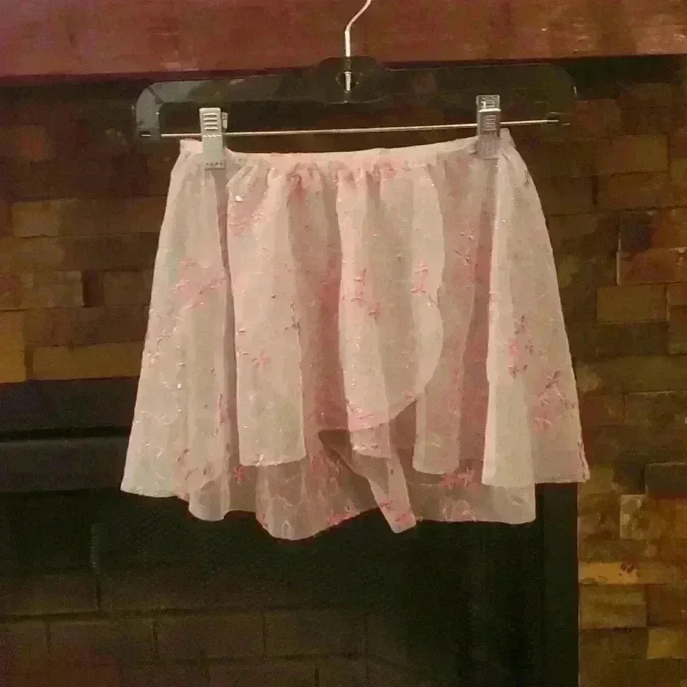 Mesh ballet skirt